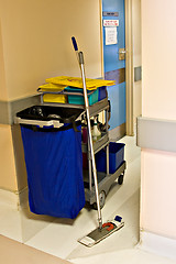 Image showing Cleaning trolley