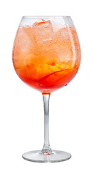 Image showing glass of aperol spritz cocktail