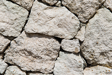 Image showing stone wall texture