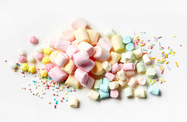 Image showing heap of marshmallows