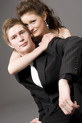 Image showing young beautiful couple