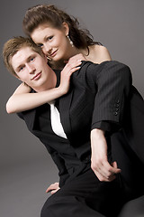 Image showing young beautiful couple