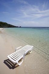 Image showing Tropical Beach Scene