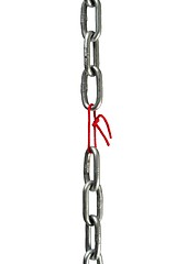 Image showing Broken Chain, the Weakest Link