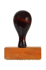 Image showing Vintage rubber stamp