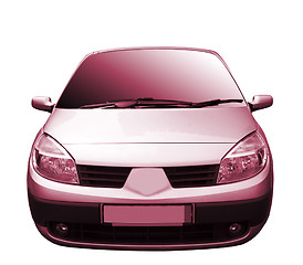 Image showing Car  isolated on white