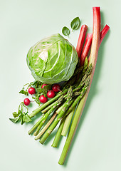 Image showing composition of fresh vegetables