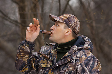 Image showing duck hunter