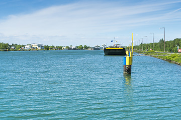 Image showing floodgate at Iffezheim