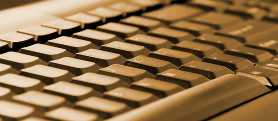 Image showing Computer keyboard