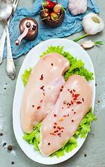 Image showing chicken fillet