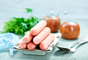 Image showing sausages