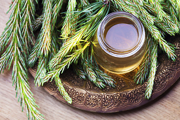 Image showing syrup made of pine