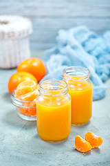 Image showing tangerines juice