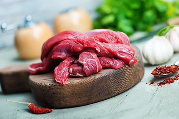 Image showing raw meat