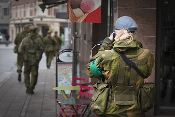 Image showing Norwegian Home Guard Army