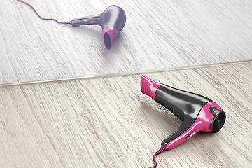 Image showing Modern hair dryer