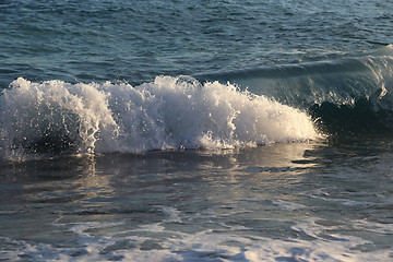 Image showing Waves in the sea