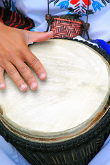 Image showing Conga drummer.