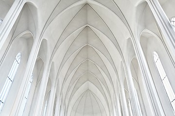 Image showing Modern Cathedral Interior