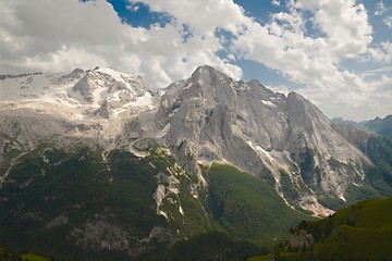 Image showing Dolomites Mountain Landscape