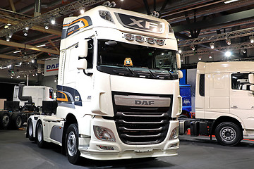 Image showing DAF XF 510 Nordic Edition Semi Truck on Display