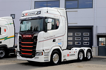 Image showing New Scania S730 Truck With Grille Details