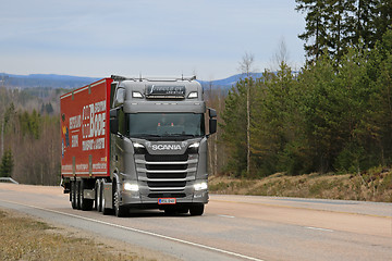 Image showing Next Generation Scania Semi High Beams On