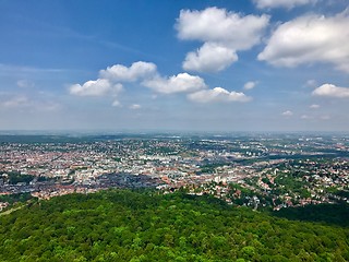 Image showing View of the city of Stuttgart, Germany