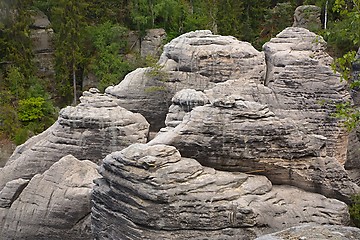 Image showing Majestic Rocky Landscape
