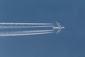 Image showing Plane at cruising altitude