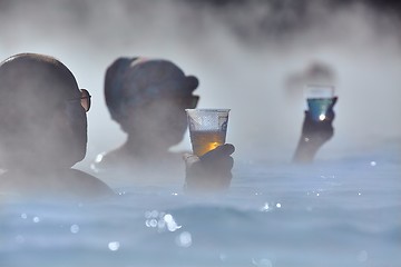 Image showing Thermal pool with hot water