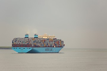 Image showing Huge Container Ship