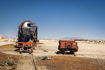 Image showing Large iron machine