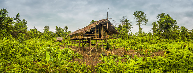 Image showing Lonely wooden house