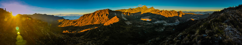 Image showing Mountainous landscape in Trikora