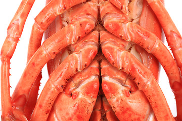 Image showing detail of orange lobster