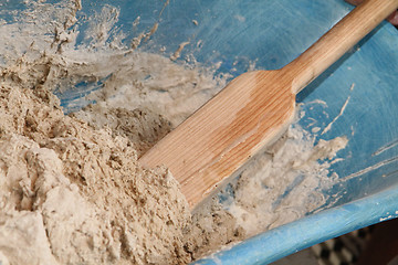 Image showing making home bread pastry