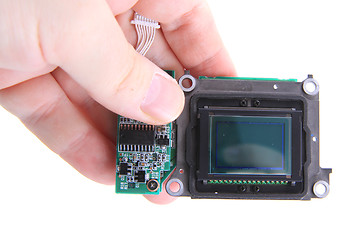 Image showing photo camera chip