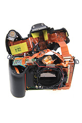 Image showing damaged dslr photo camera
