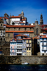 Image showing Cityscape of Old Town Porto