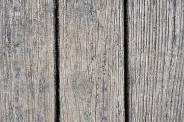 Image showing Old aged wood planks, texture with natural pattern