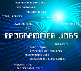 Image showing Programmer Jobs Means Software Engineer And Employment