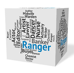 Image showing Ranger Job Represents Text Rover And Trooper