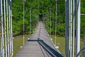 Image showing Suspension bridge 