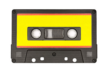 Image showing Retro audio cassette tape