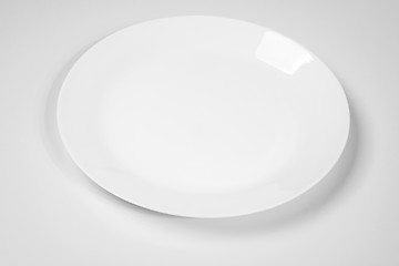 Image showing empty white plate