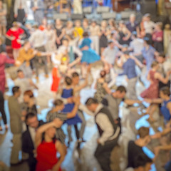 Image showing Couples dancing on the dance floor