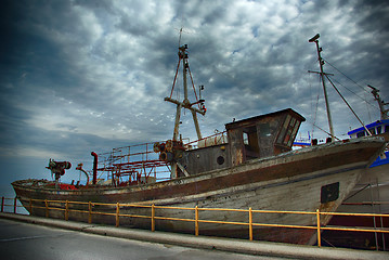 Image showing Abandoned Boat