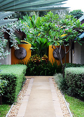 Image showing Garden path